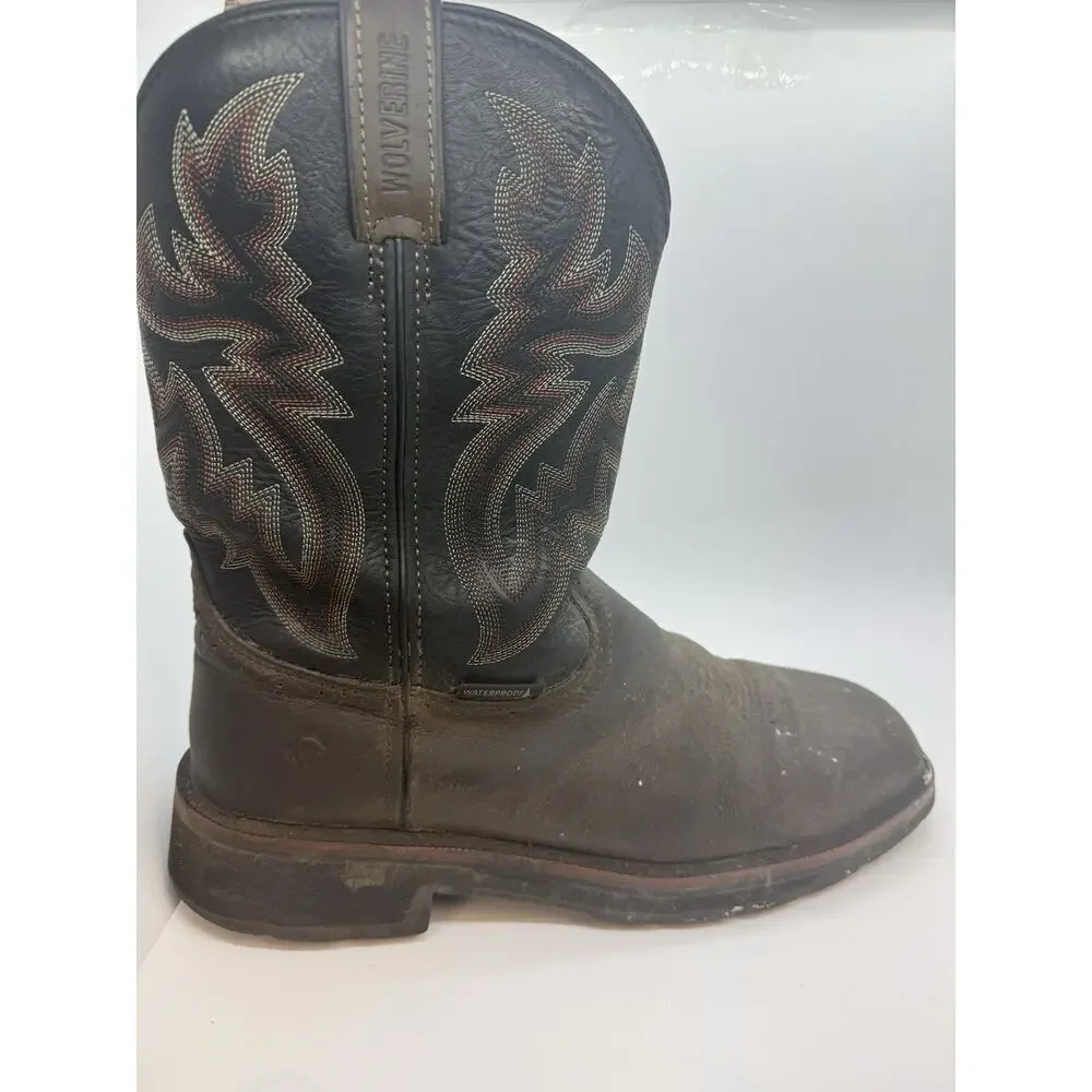 Wolverine - Men's Rancher Waterproof Steel-Toe Wellington - W10765 Size 9.5 M